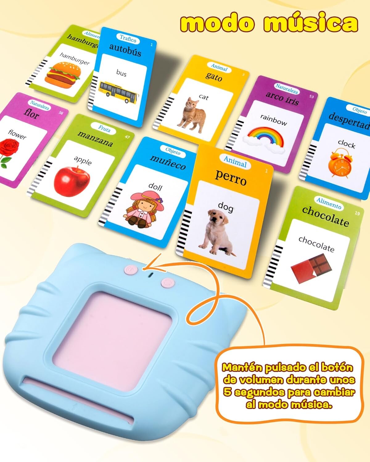 VerbaLingo - Tarjetas Educativas Bilingües en Español e Inglés